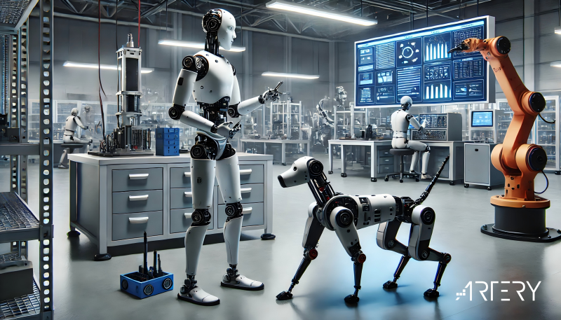 雅特力科技助力宇树科技推动智慧机器人创新应用：深入布局机器人电机控制核心(图1)